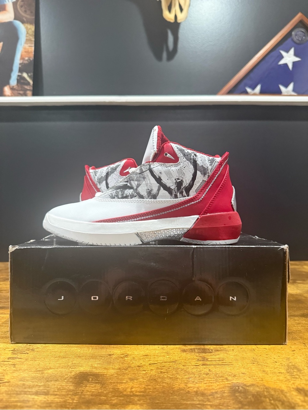 VTG 2007 Nike Air Jordan 22 XX2 GS Omega White Varsity Red DS OG Box -KIDS 2.5